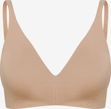 Reggiseno 'Cotton Bügelloser BH' di cfab (formerly creamy fabrics) in beige: frontale