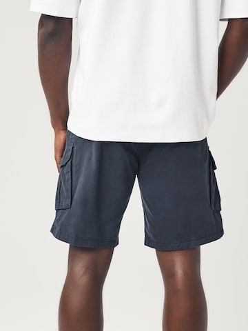 Regular Pantalon cargo Next en bleu
