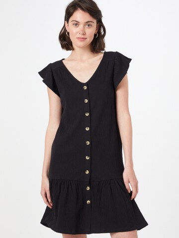 ESPRIT Shirt Dress in Black: front