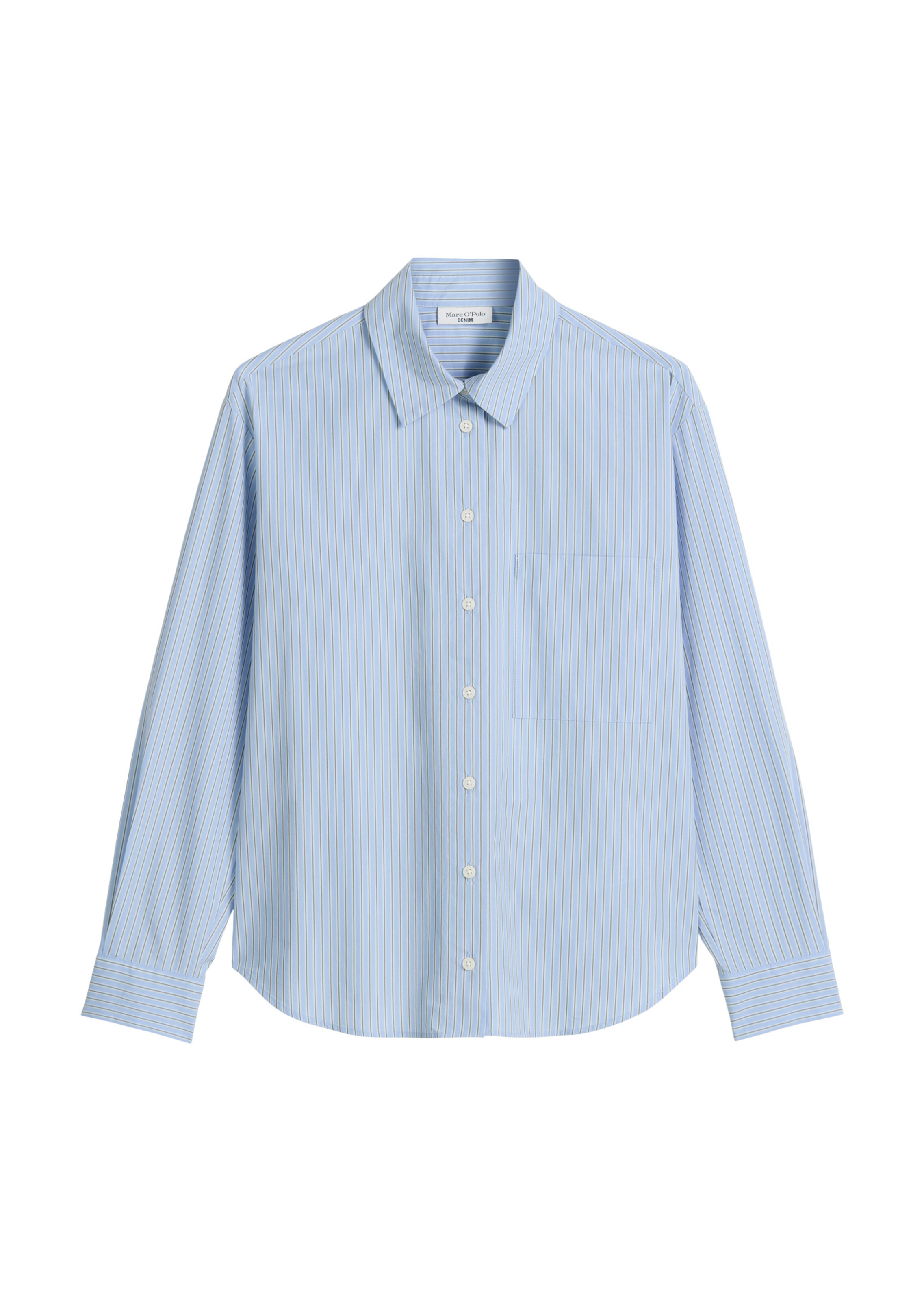 Marc O'Polo DENIM Blouse in Light blue / Olive, Item view