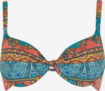 OLYMPIA Push-up Bikinitoppi värissä monivärinen: etupuoli