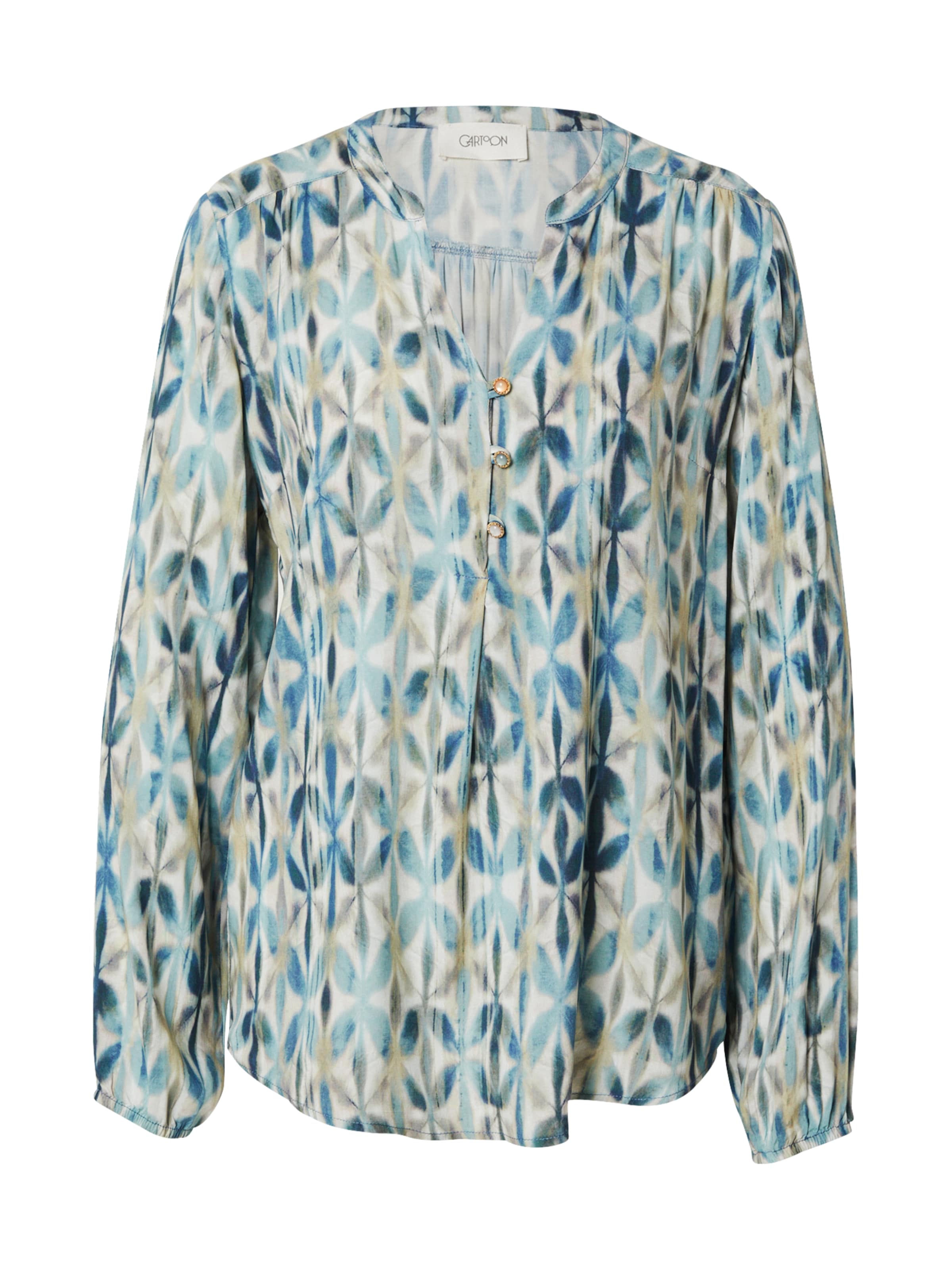 Chemisier Cartoon en bleu : devant