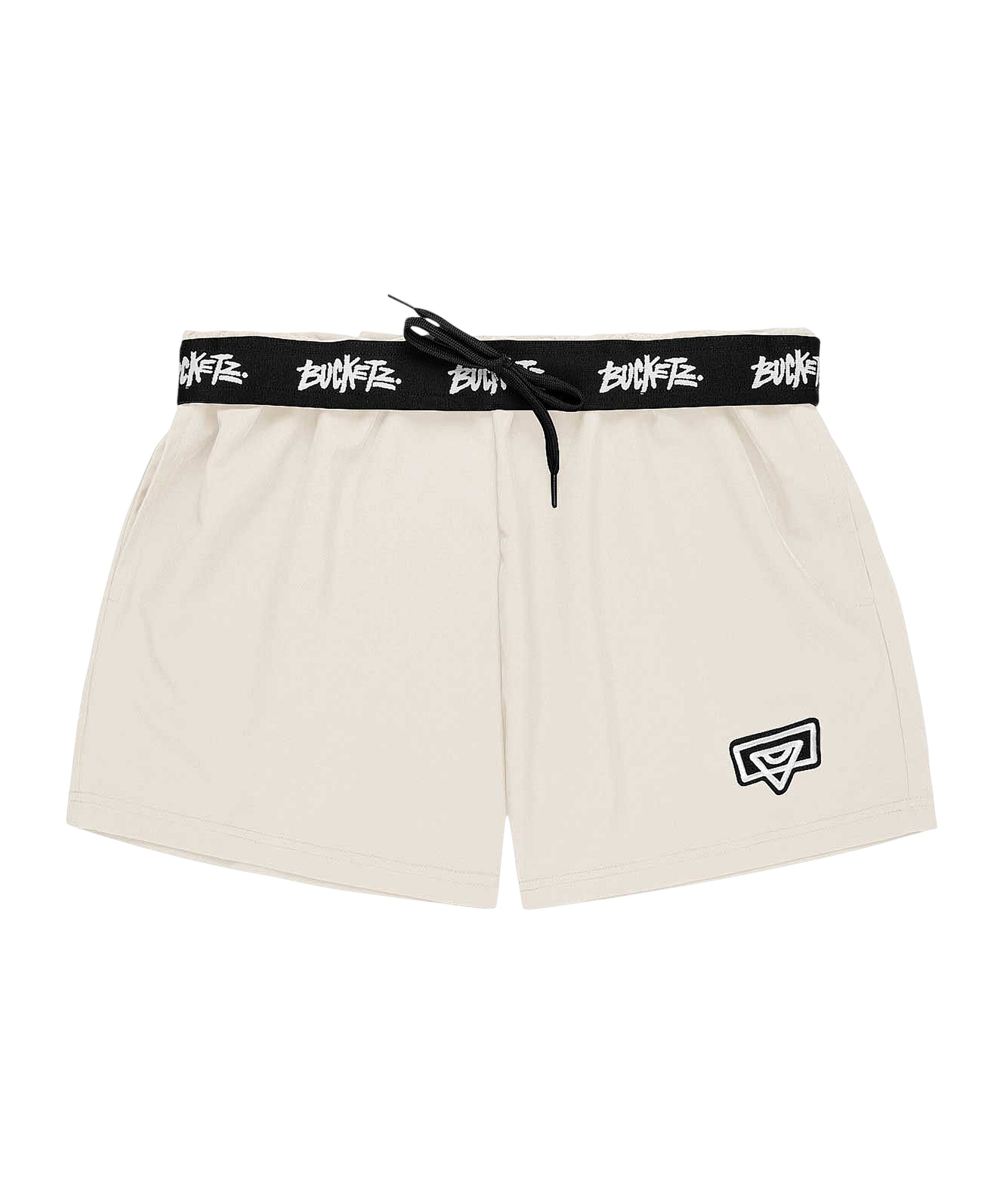 Bucketz Loosefit Shorts in Weiß