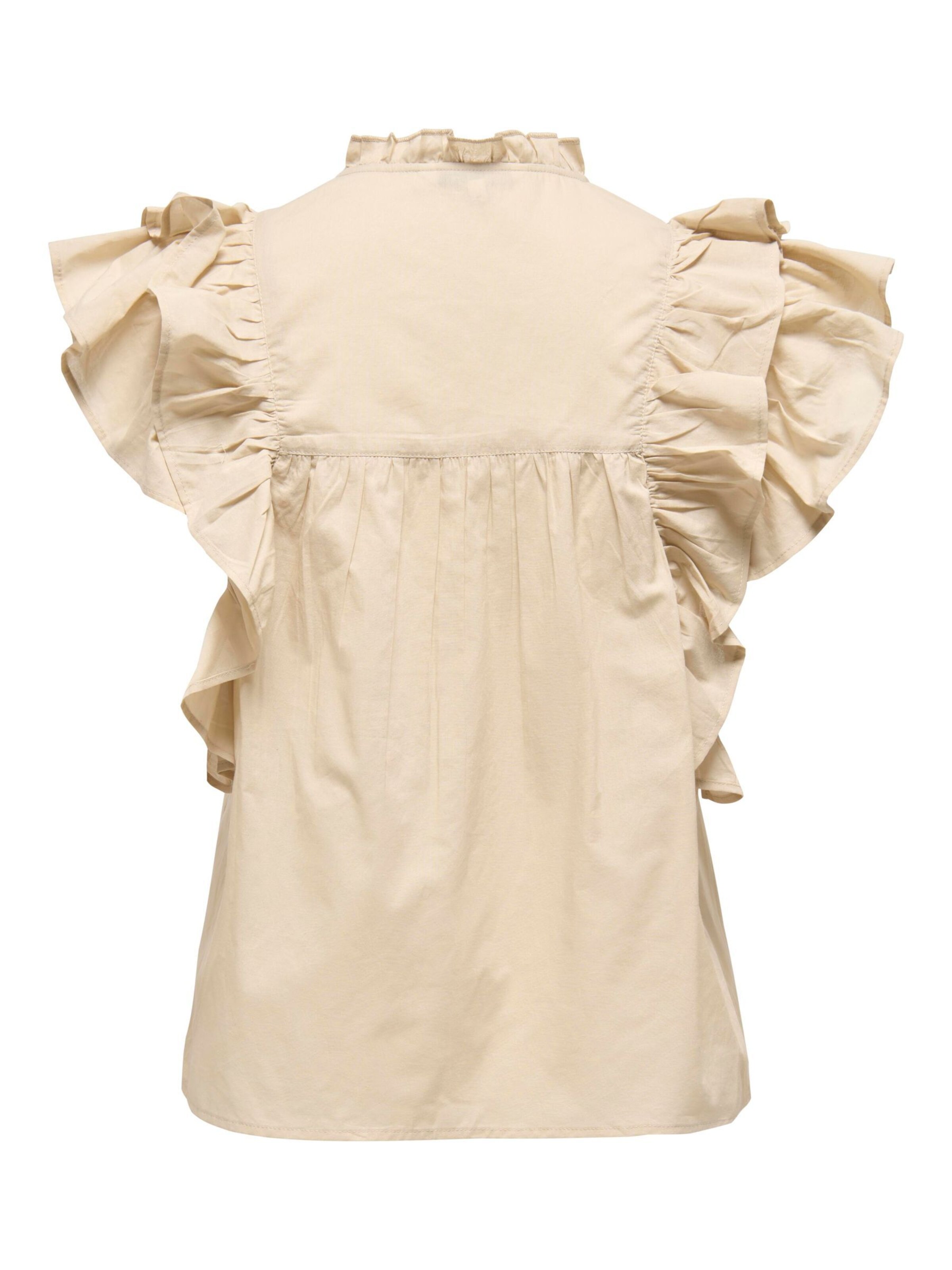 ONLY Bluse 'ONLSunny' i beige