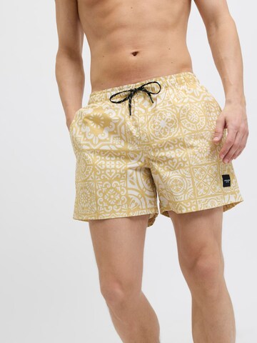 JACK & JONES Zwemshorts in Beige