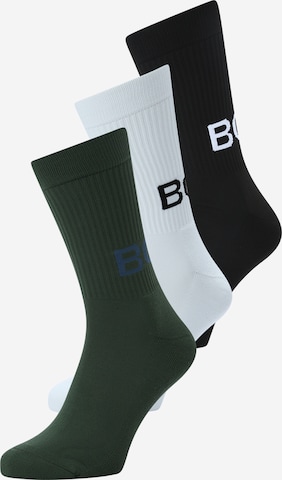 Chaussettes 'Core Crew' BJÖRN BORG en mélange de couleurs : devant