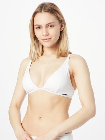 Triangolo Top per bikini di Calvin Klein Swimwear in bianco: frontale