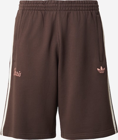 ADIDAS ORIGINALS Hlače 'PARIS' veličine 29-30 u smeđa / bijela, Pregled proizvoda
