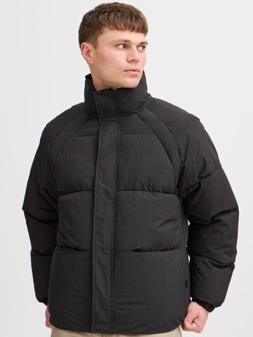 !Solid Winter jacket ' MILO ' in Black: front