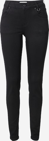 PULZ Jeans Skinny Farkut 'PZCARMEN' värissä musta: etupuoli