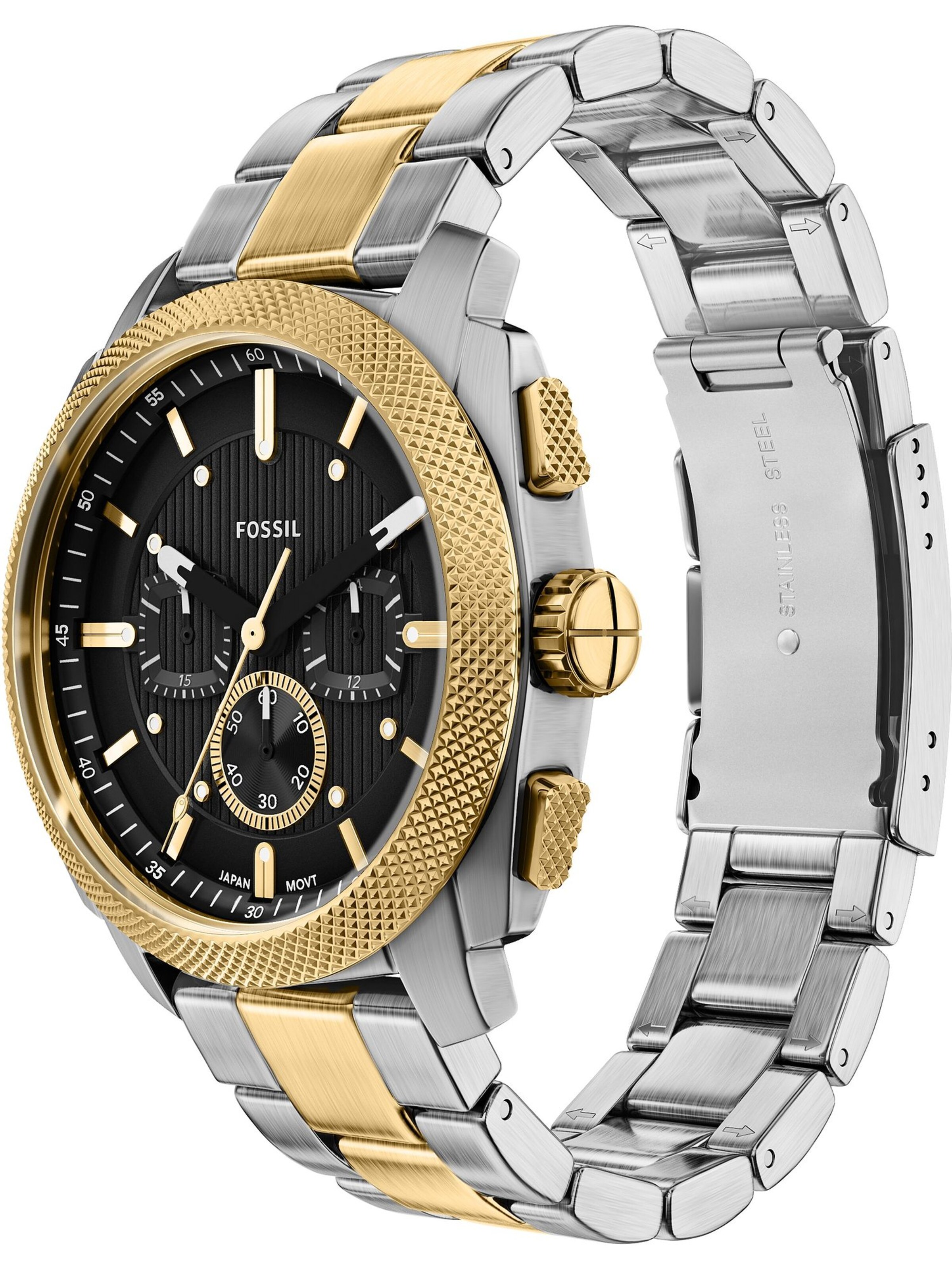 FOSSIL Analoguhr in Gold