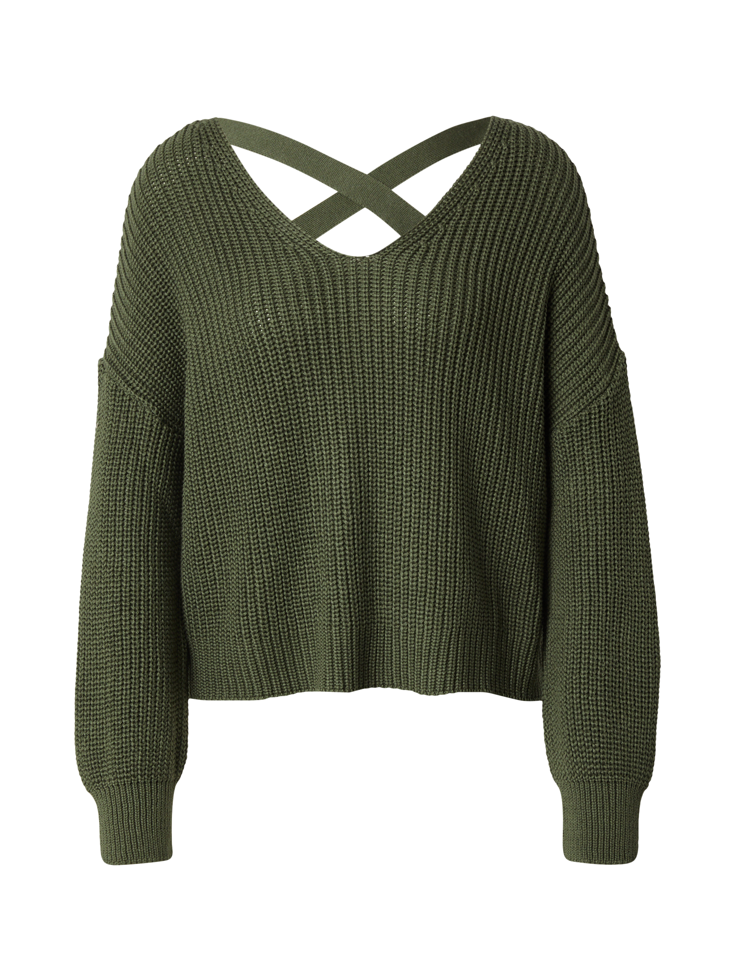 Donna V1ng1  Pullover Liliana in Verde Scuro 