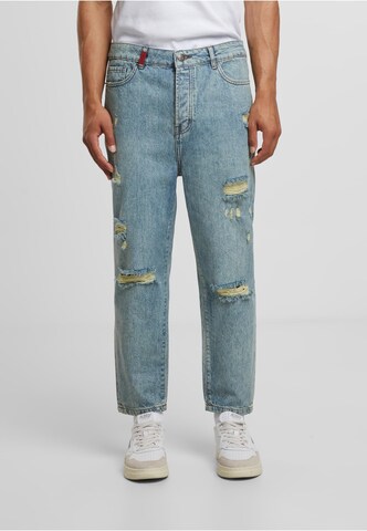 2Y Premium Loosefit Jeans in Blau