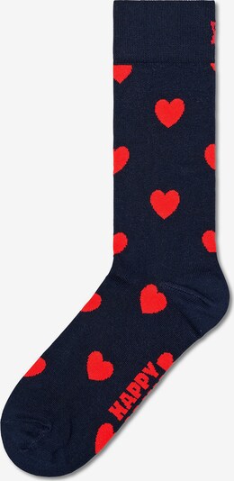 Happy Socks Chaussettes en bleu marine / rouge, Vue avec produit