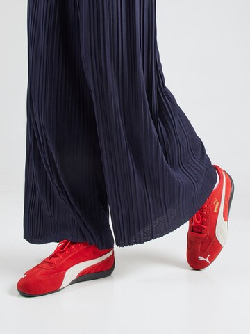 Hailys Wide leg Broek 'Ti44mber' in Blauw