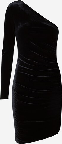 HUGO Φόρεμα κοκτέιλ 'Napuna' σε μαύρο: μπροστά