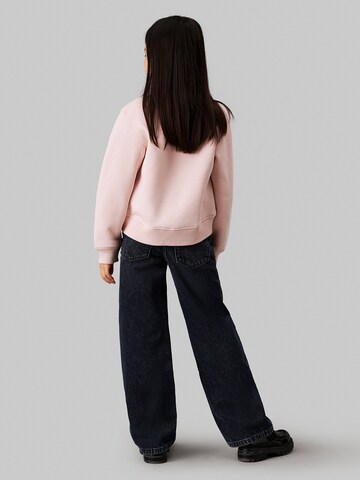 Calvin Klein Jeans Sweatshirt in Pink