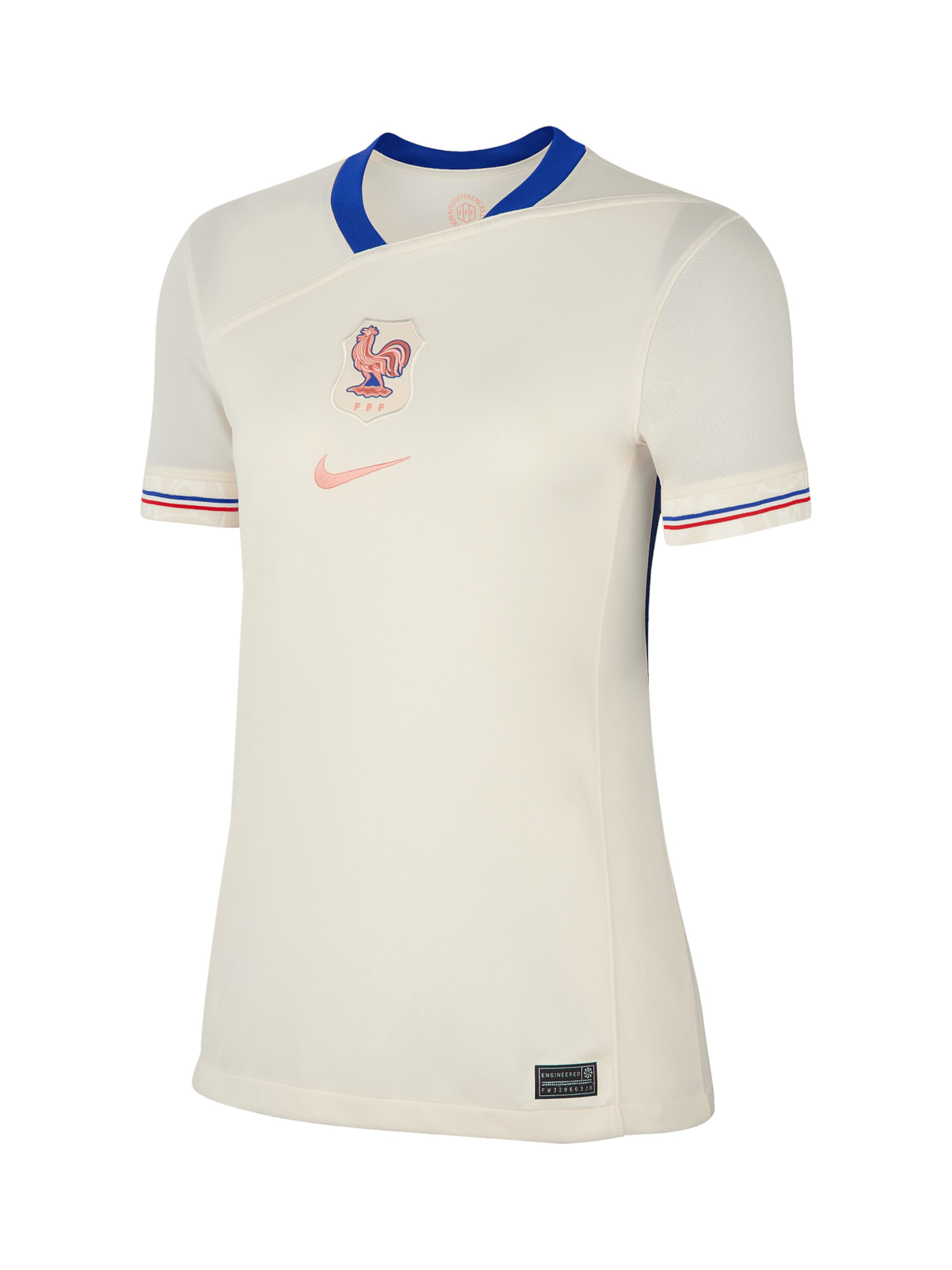 Maglia trikot 'France 2025' NIKE di colore crema / blu reale / rosa, Visualizzazione prodotti