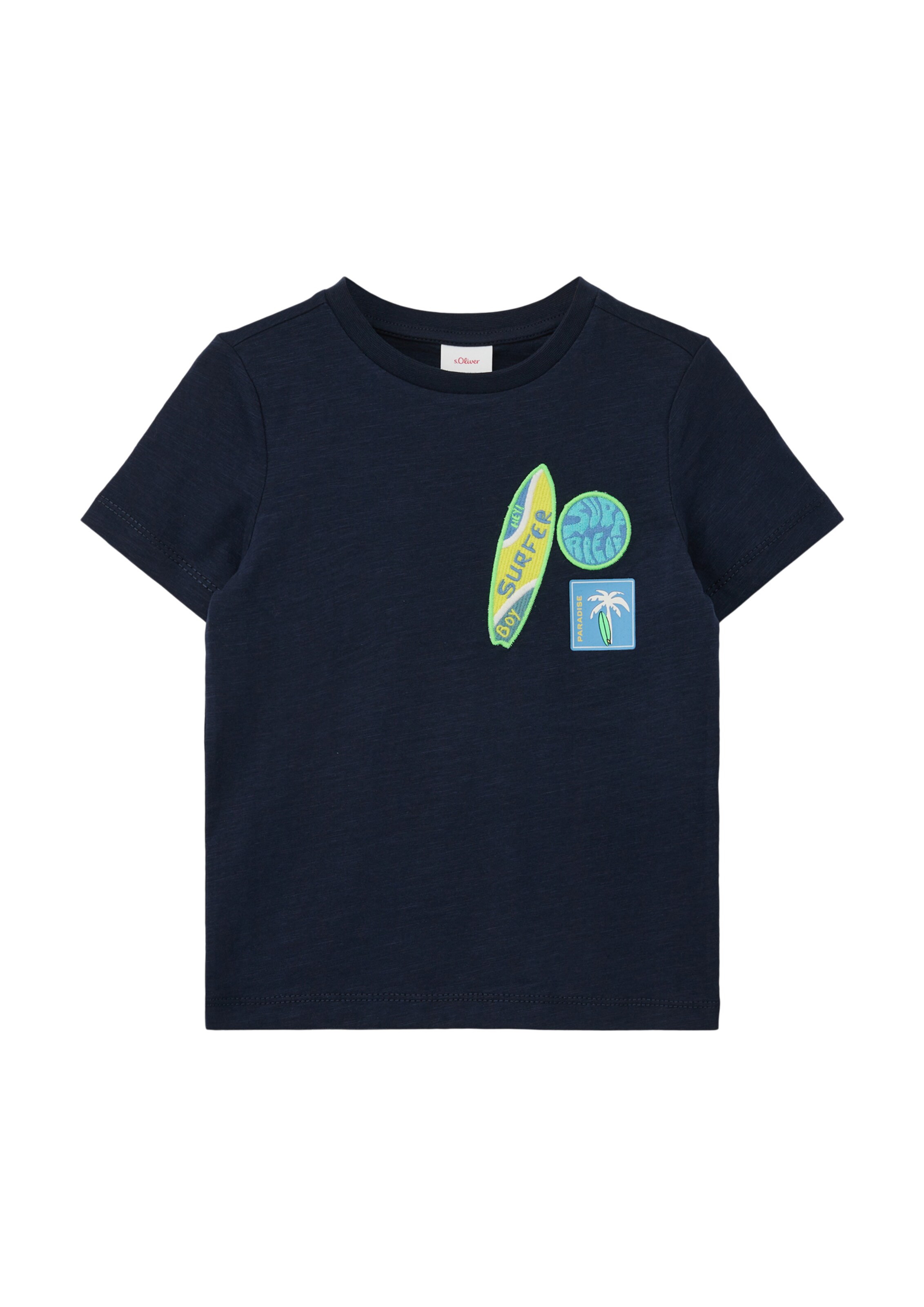 T-Shirt s.Oliver en bleu : devant
