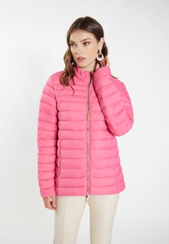 Veste mi-saison 'Ikita' faina en rose : devant