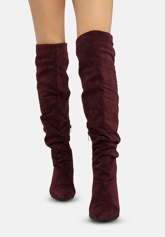 Cuissardes Salinyang en rouge