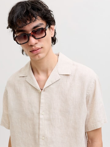 JACK & JONES Классический крой Рубашка 'JPRBLALAWRENCE' в Серый