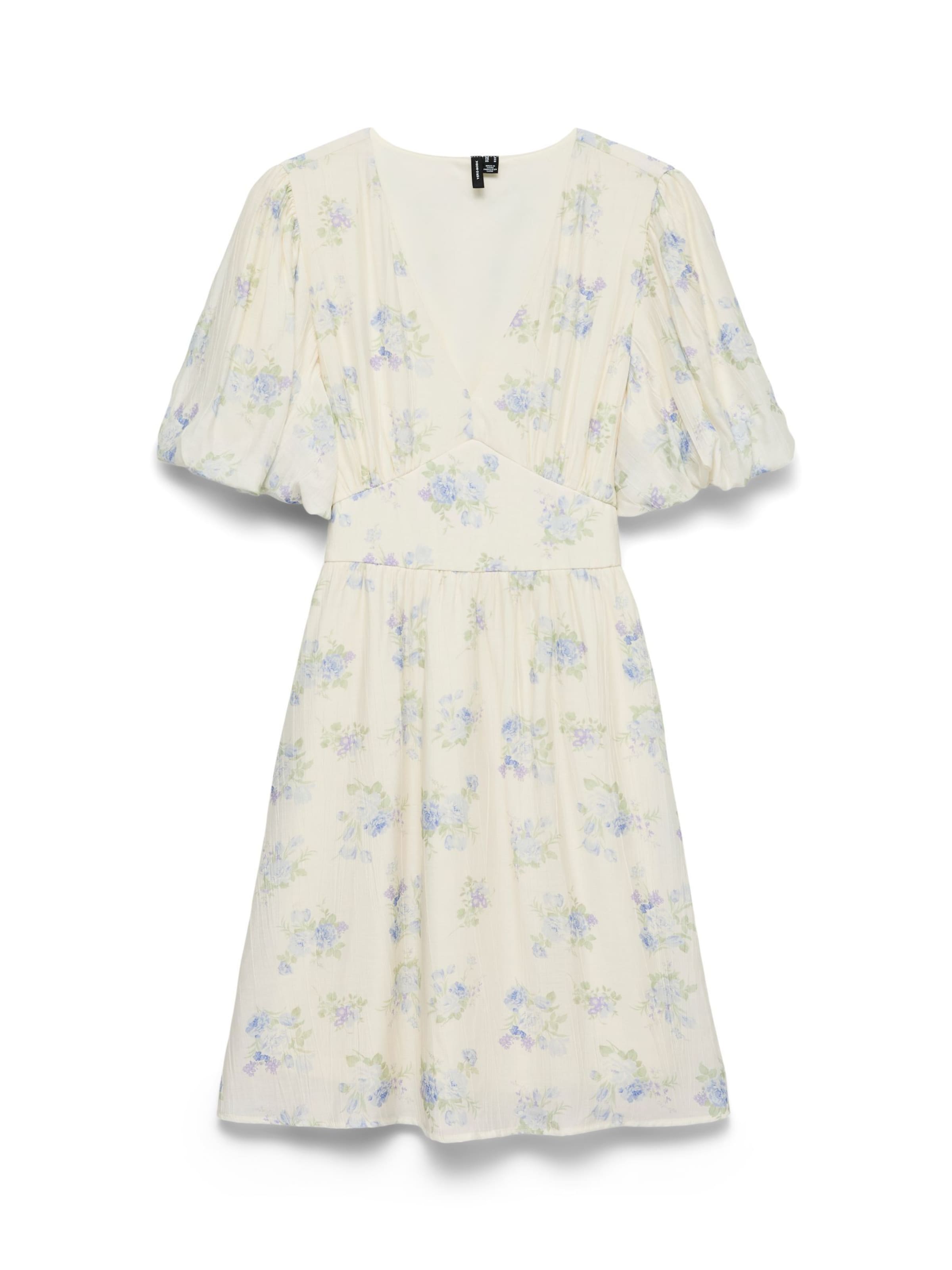 VERO MODA Cocktailjurk 'VMBella' in Beige: voorkant