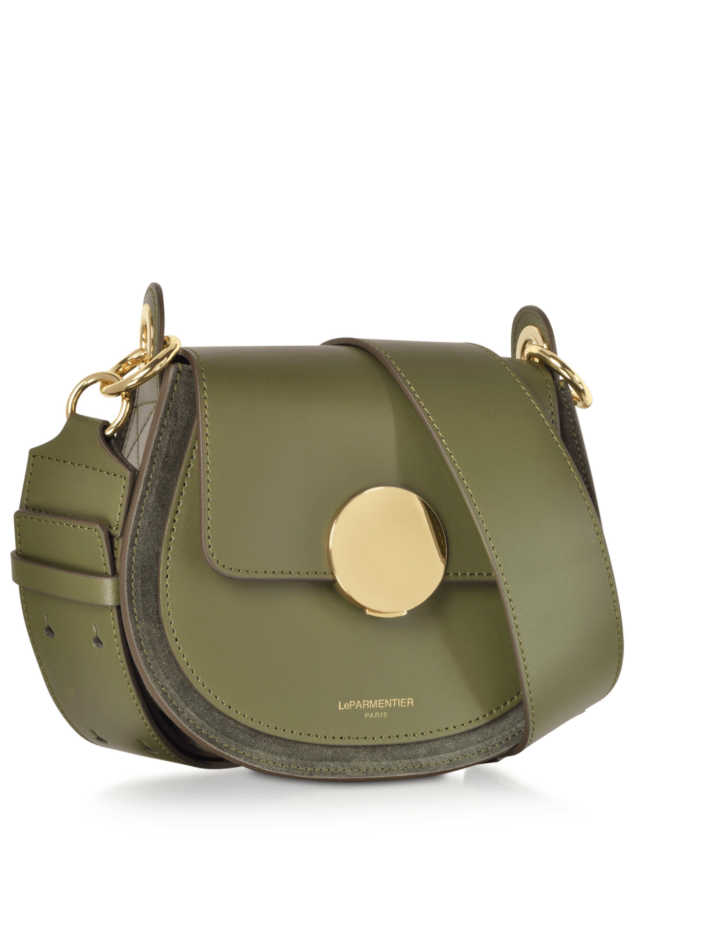 LeParmentier Handtas 'Yucca' in Groen