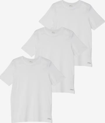 s.Oliver Shirt in White: front