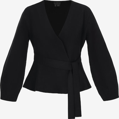 Geacă tricotată DreiMaster Klassik pe negru, Vizualizare produs