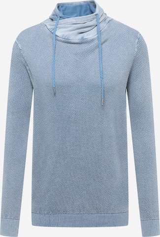 Key Largo Regular fit Trui in Blauw: voorkant