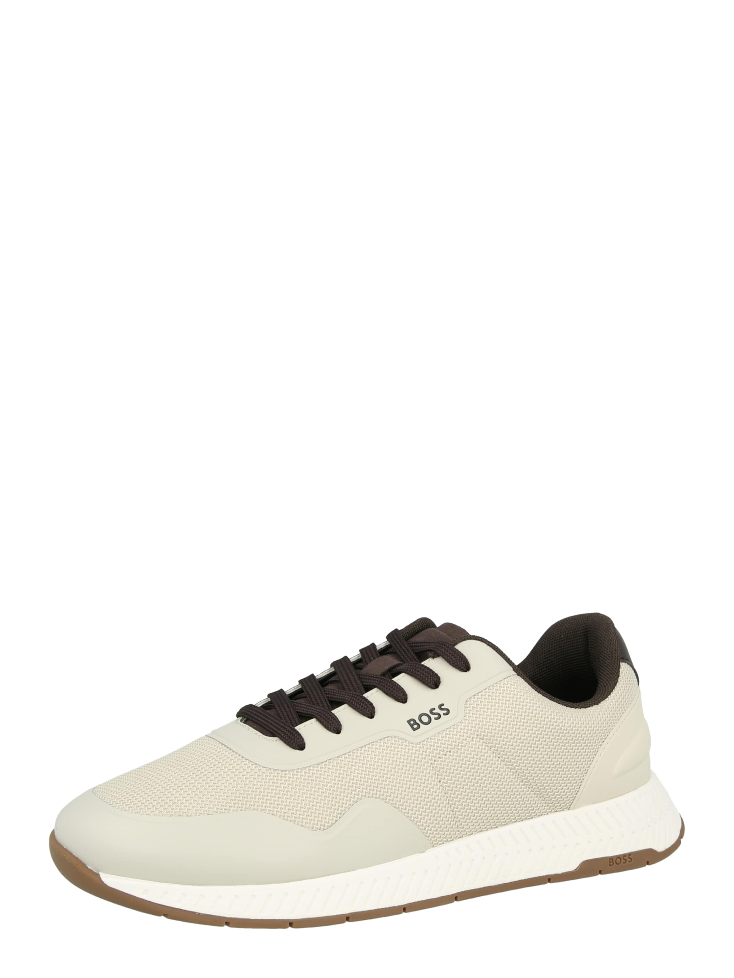 BOSS Trainers 'Titanium' in Beige: front