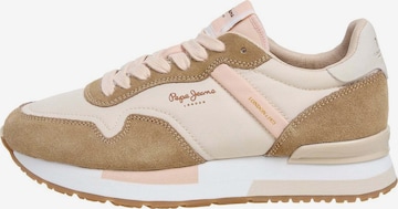 Baskets basses 'HAILON' Pepe Jeans en beige : devant