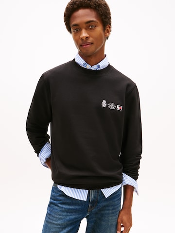 TOMMY HILFIGER Свитшот в Черный: спереди