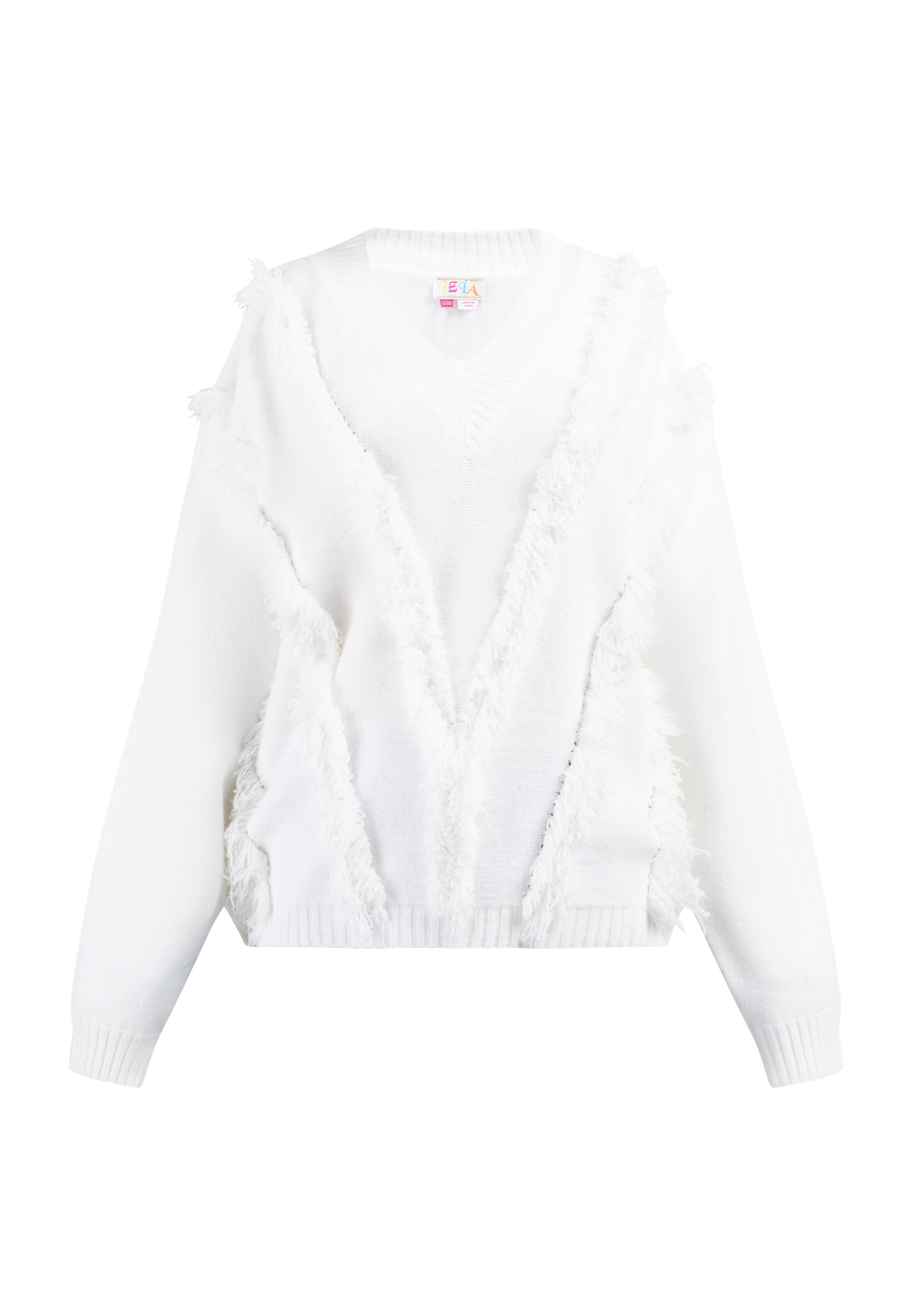 IZIAPulover - bijela boja: prednji dio