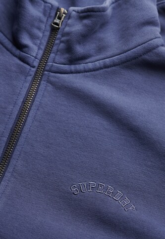 Superdry Sweatshirt 'Essential' in Blauw