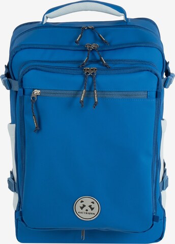 Kattbjörn Backpack in Blue: front