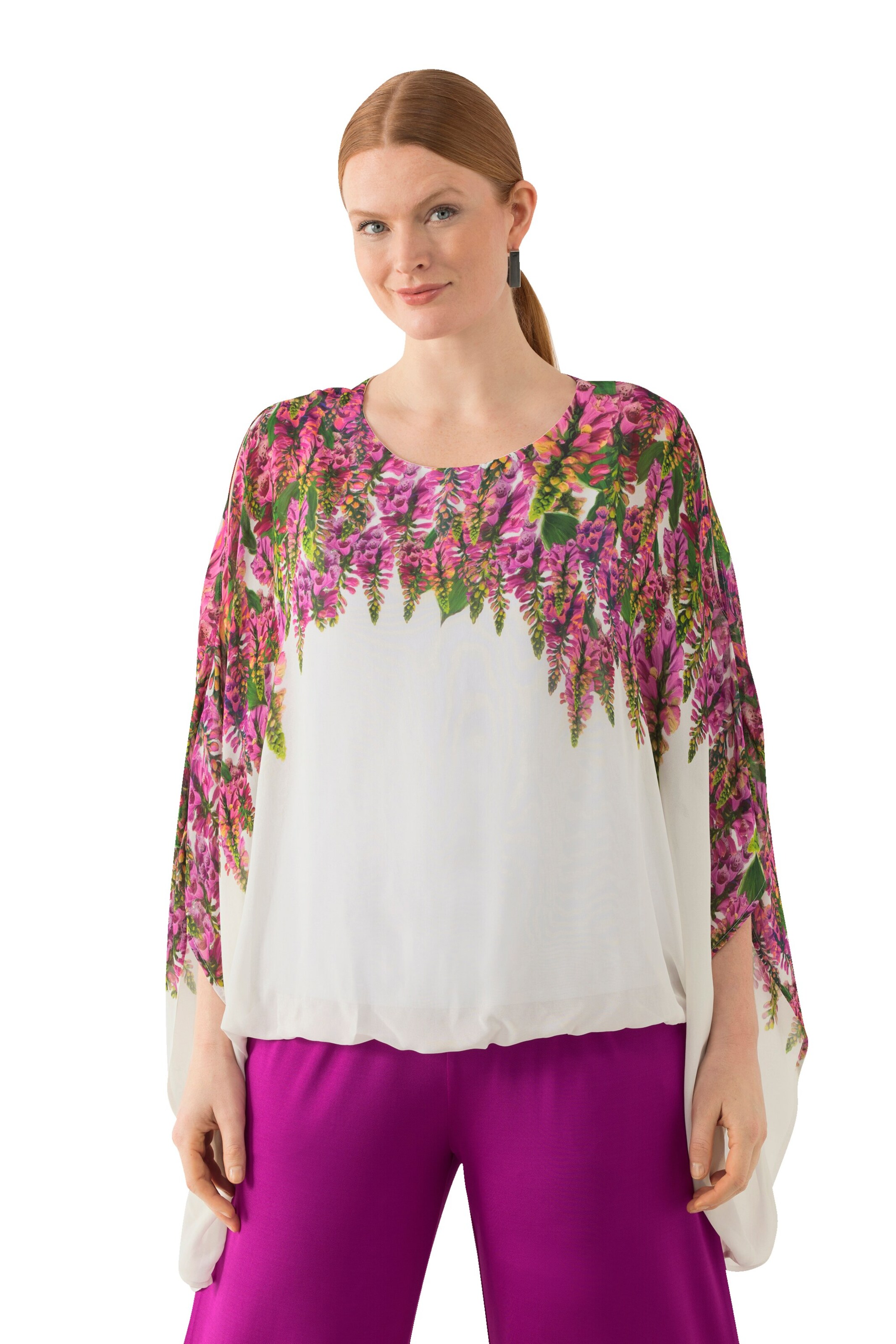 Ulla Popken Tunika in Weiß: Vorderseite