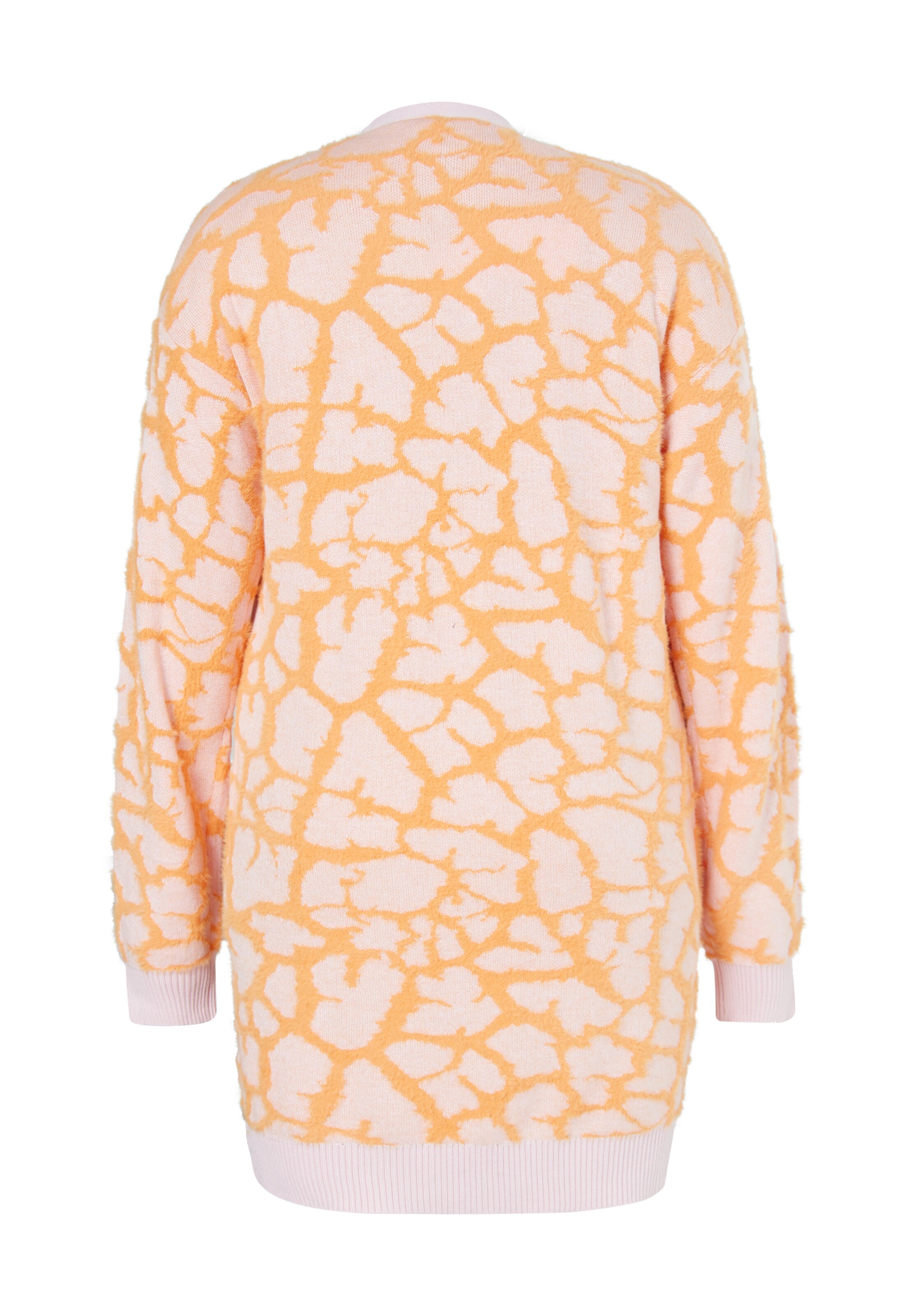 swirly Kardigán - Oranžová