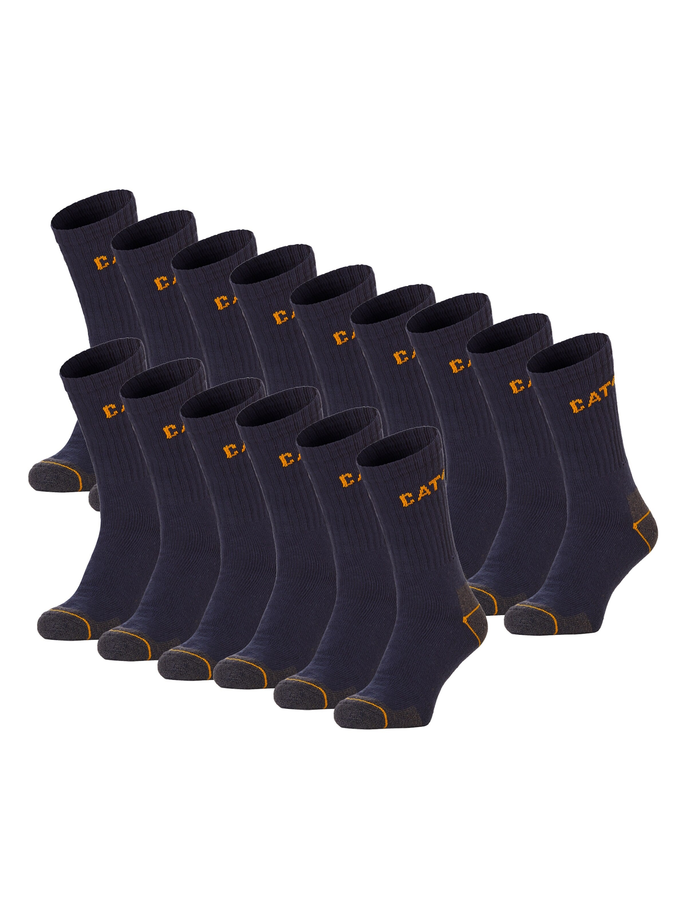 CATERPILLAR Socks 'Work Socks' in Blue: front