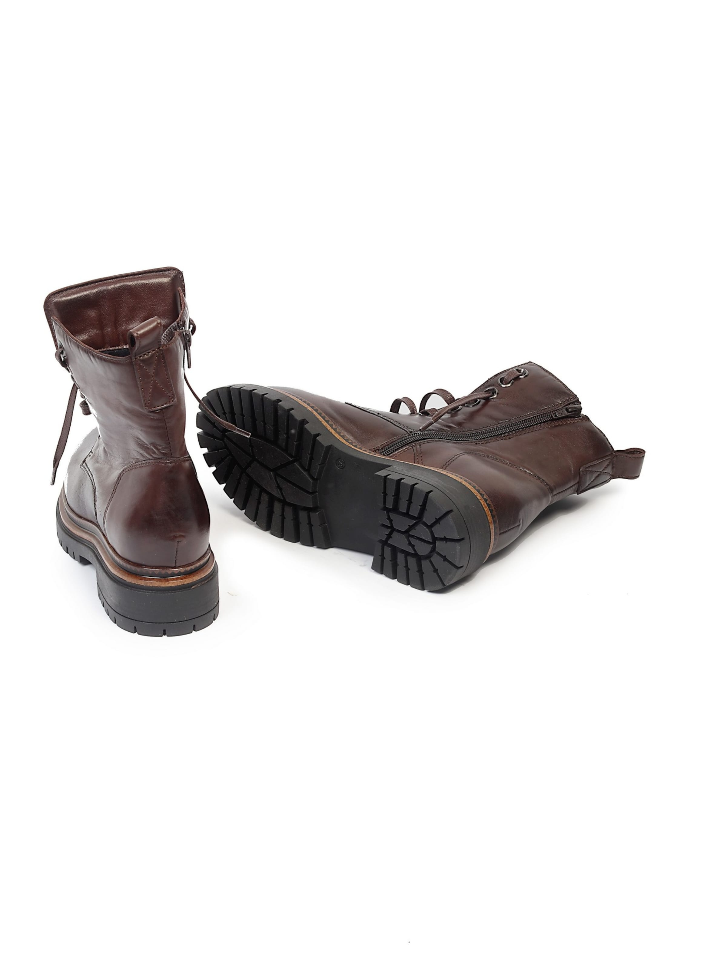 Bottines à lacets 'Ducci' MJUS en marron