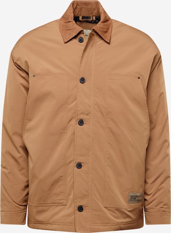 BLEND Between-season jacket in Brown: front