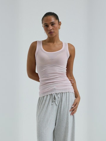 Seamless Basic Top ' Cotton ' in Pink: Vorderseite