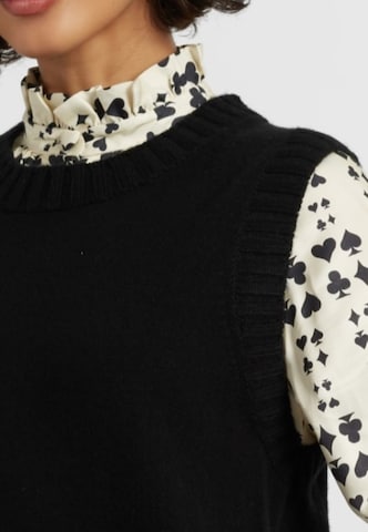 Chinti & Parker - Vestido de punto 'Basics' en negro