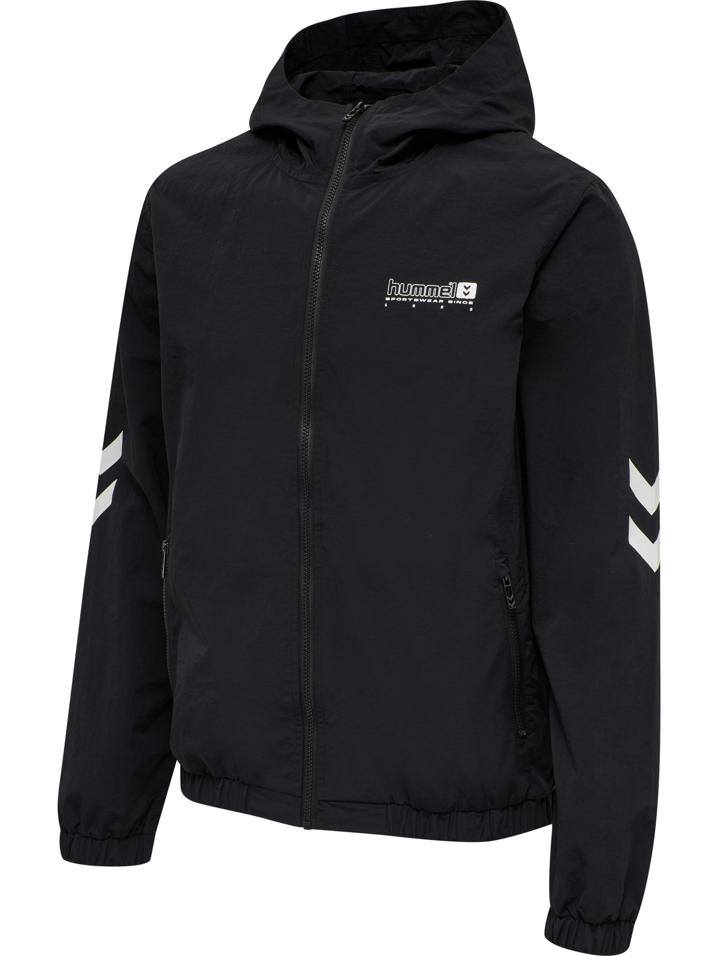 Hummel Sportjacke in Schwarz