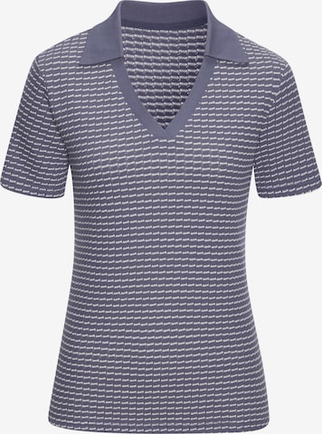 VIVANCE Poloshirt in Blau: Vorderseite