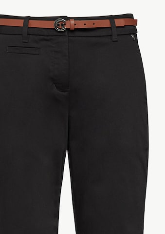 COMMA Slimfit Chino in Zwart