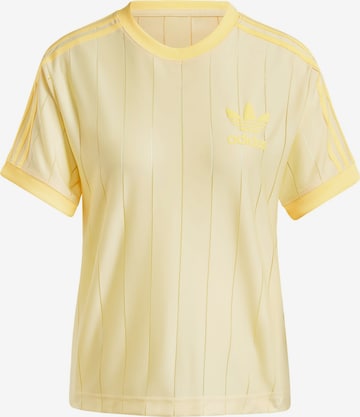 ADIDAS ORIGINALS Shirt in Yellow: front