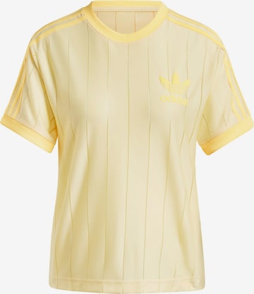 ADIDAS ORIGINALS T-shirt i gul: framsida