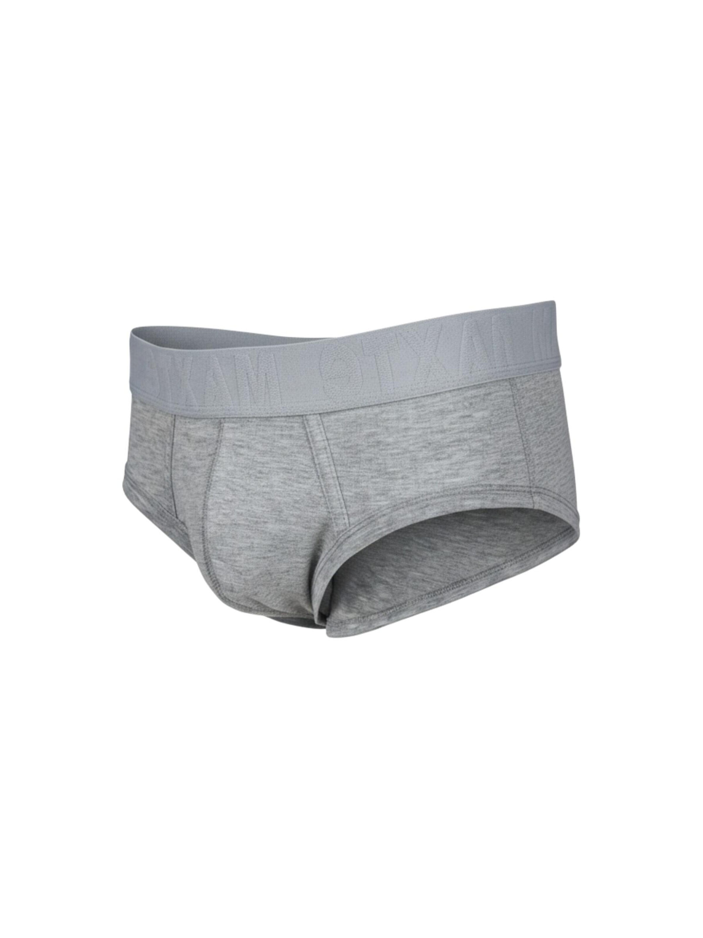 Maxte Panty 'COTTON MAX Slips Men 5er Pack' in Grey
